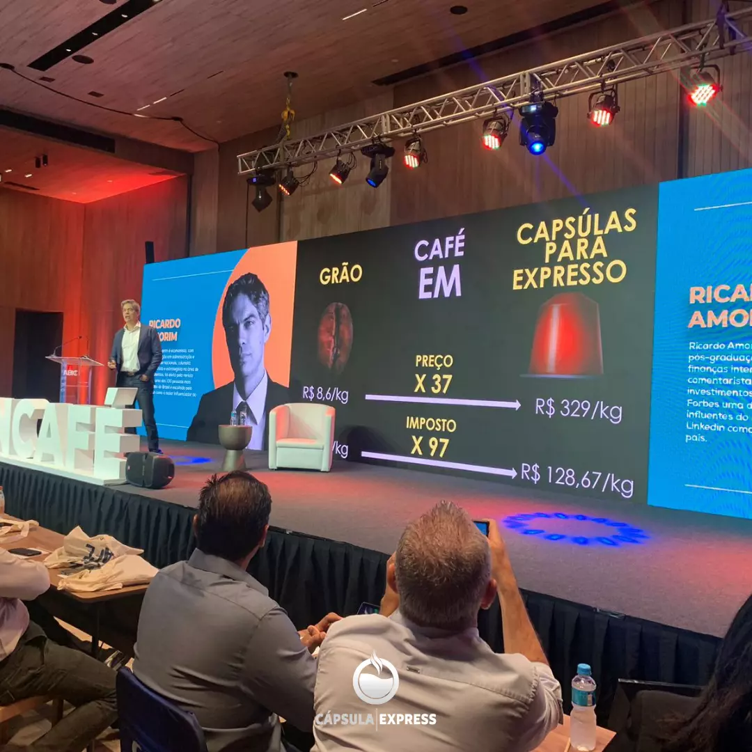 Palestra Ricardo Amorim no ENCAFE 2022.